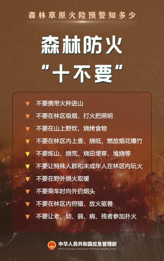 森林草原火灾新风险要警惕