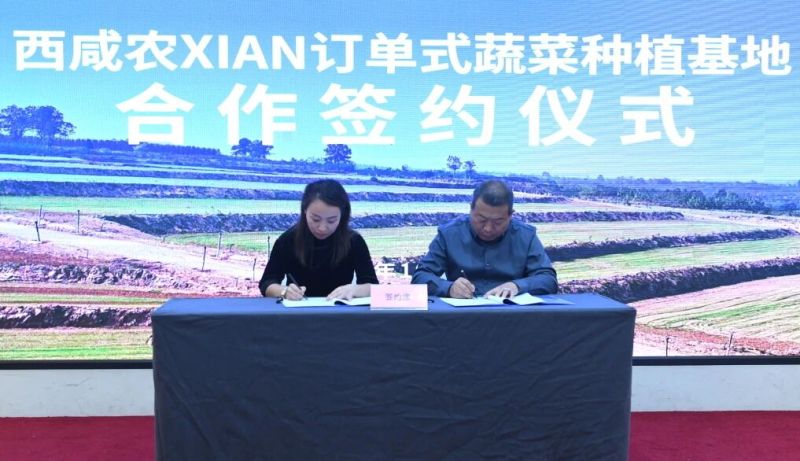西咸新区举行“西咸农XIAN”优质农副产品产销对接会暨农产品新品发布会